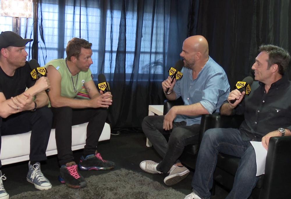 I Coldplay a 105 Friends: "Con 'Kaleidoscope' capirete meglio 'A Head Full of Dreams'"
