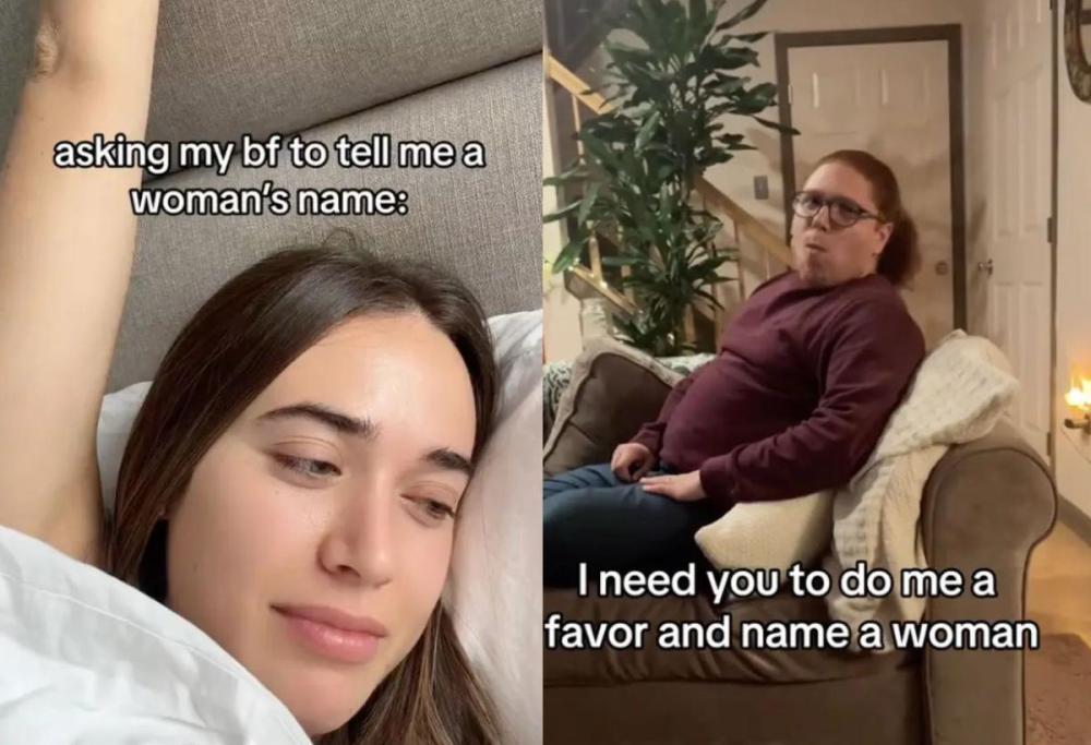 “Name a woman”: impazza il trend che mette alla prova la fedeltà