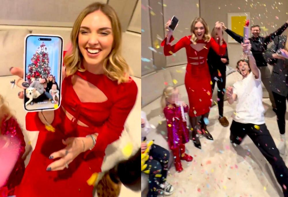Chiara Ferragni ritorna sui social in un video postato da Fedez