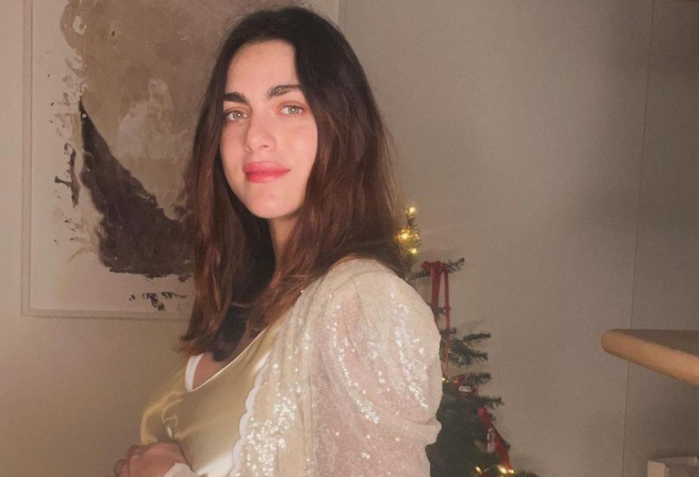 Miriam Leone torna a casa con il piccolo Orlando e il marito Paolo