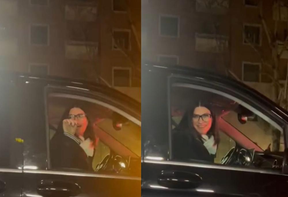 Fermano Laura Pausini al semaforo dopo il concerto: la sua reazione 