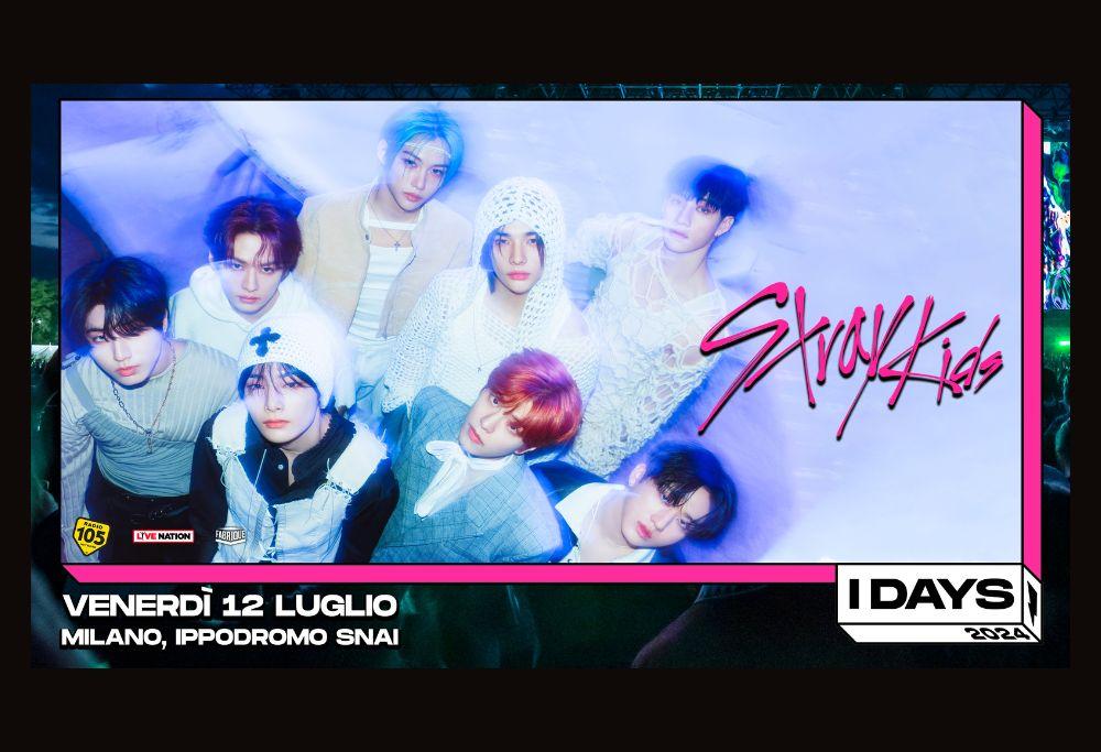 Stray Kids, per la prima volta in Italia sul palco degli I-Days