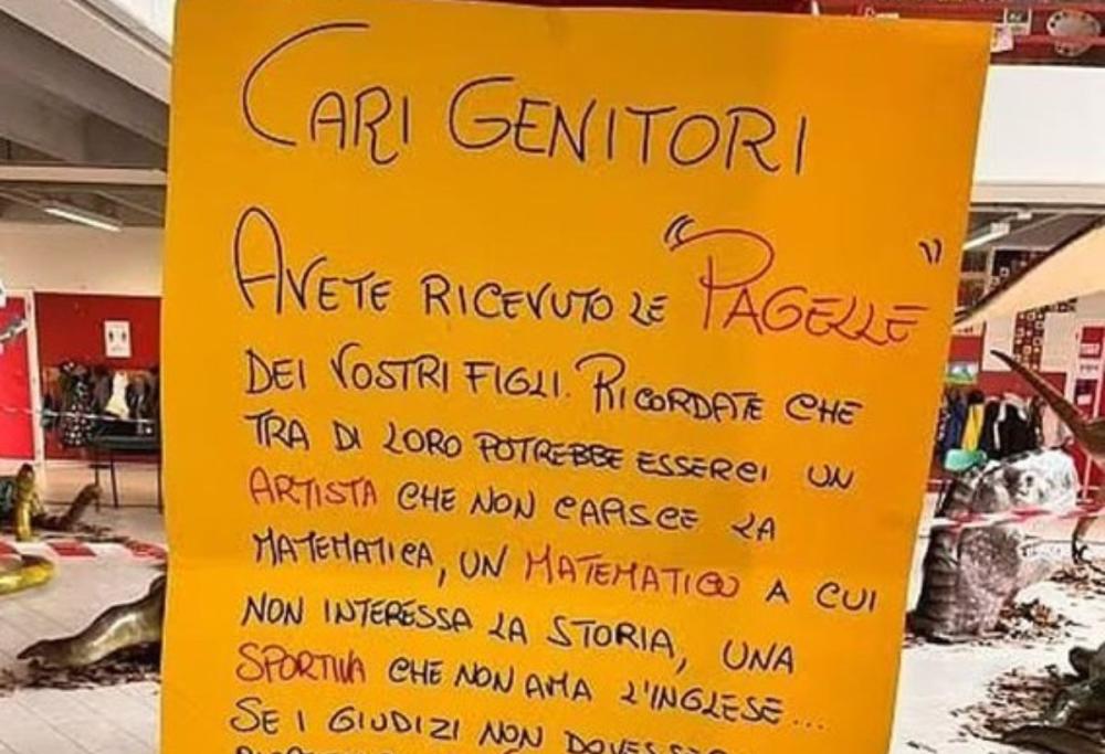 Le maestre scrivono ai genitori: “Niente drammi per le pagelle”