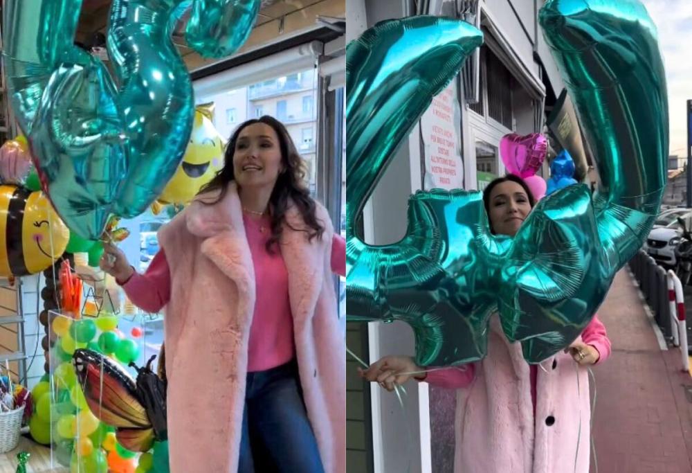 Compleanno Caterina Balivo, 44 anni in studio con i colleghi