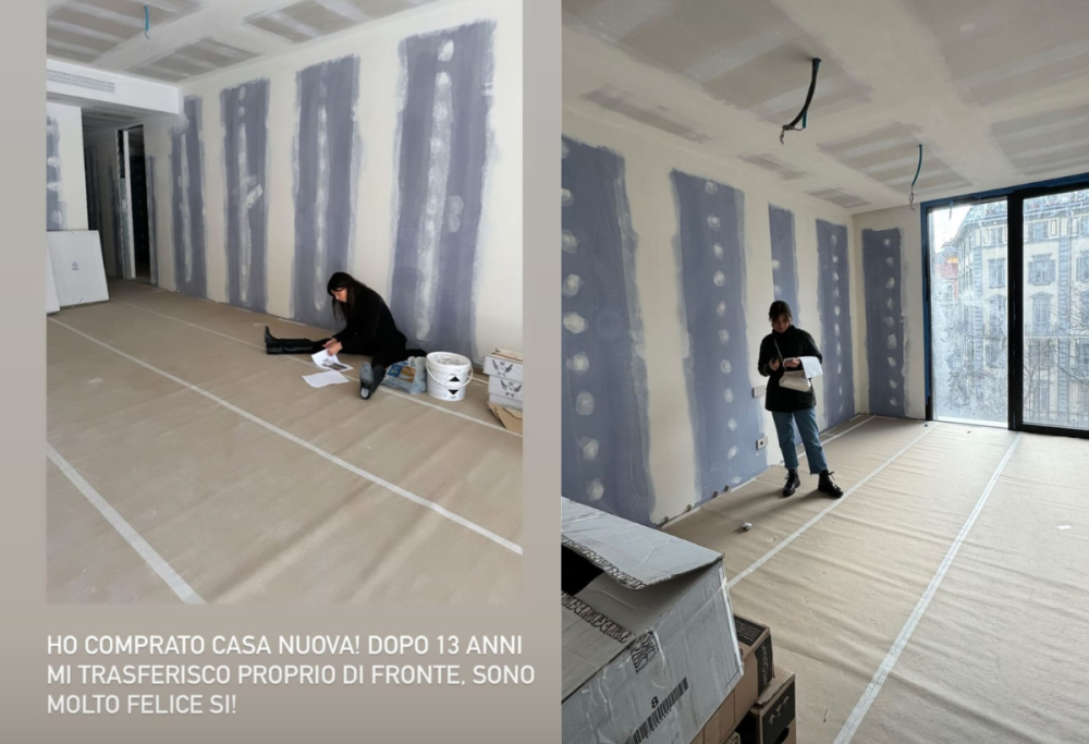 Belén Rodríguez ha comprato casa: le prime foto svelate sui social