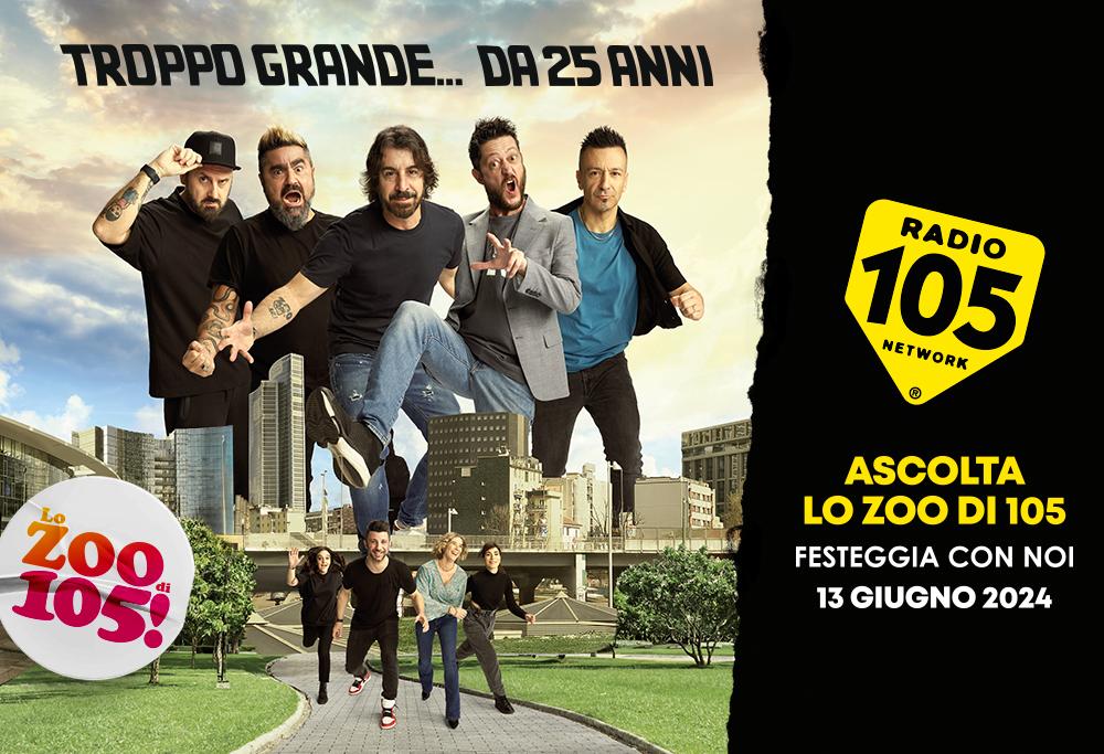 Lo Zoo di 105 compie 25 anni