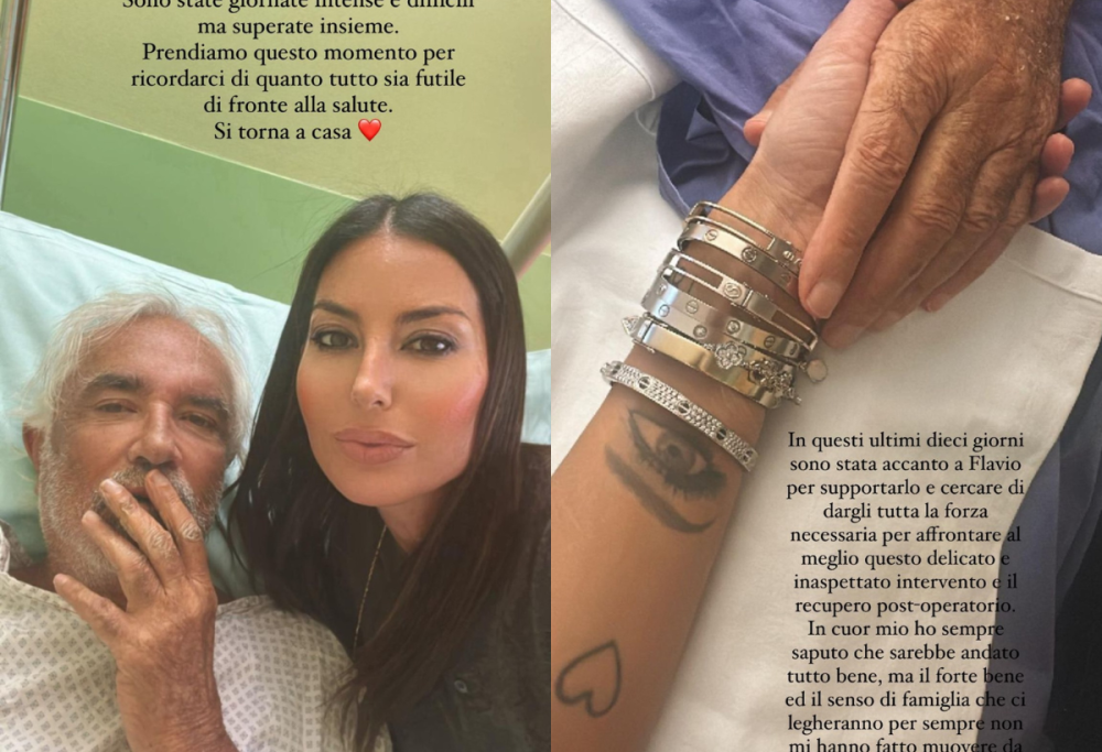 Flavio Briatore operato per tumore: con lui c'è Elisabetta Gregoraci
