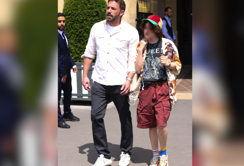 Ben Affleck, la figlia si presenta per la prima volta come uomo