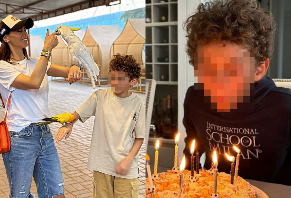 Melissa Satta e la dolce dedica per i 10 anni del figlio Maddox