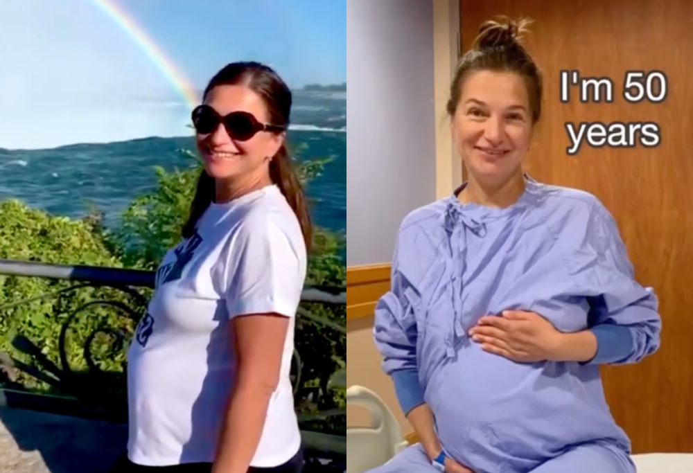 Diventa mamma all'età di 50 anni: "Dicono che sono troppo vecchia"