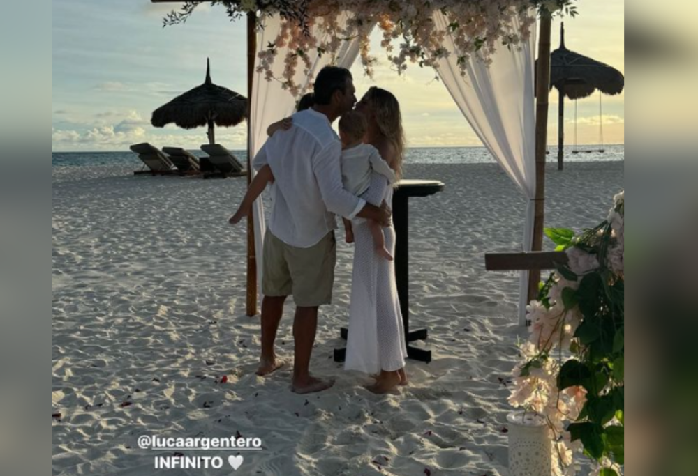 Luca Argentero e Cristina Marino, secondo matrimonio alle Maldive?