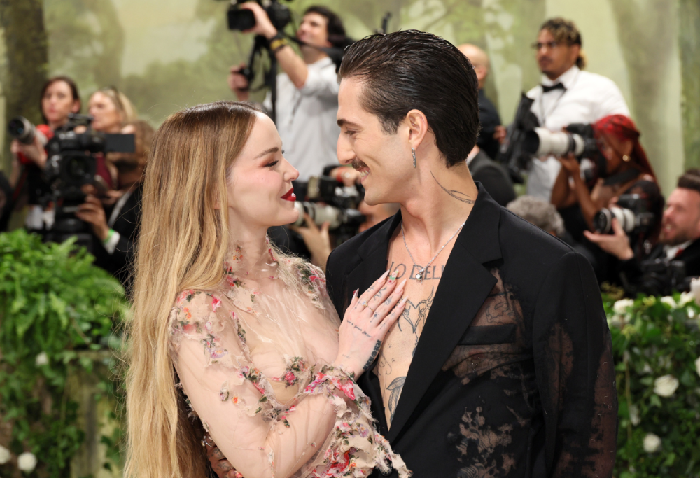 Damiano David e Dove Cameron: primo red carpet al Met Gala 2024