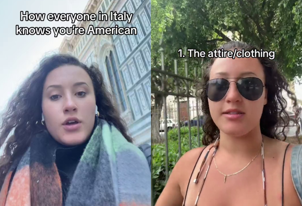 Tiktoker svela come riconoscere un turista americano: il video