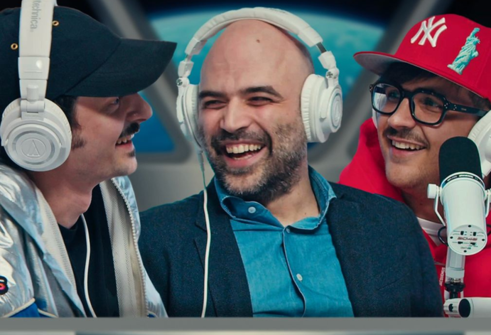 “2046”, il podcast di Rovazzi e Mazzoli, ospita Saviano e Geolier