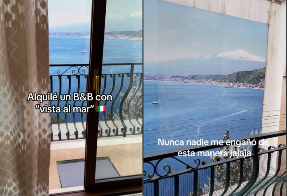Influencer straniera truffata da hotel “vista mare” in Italia