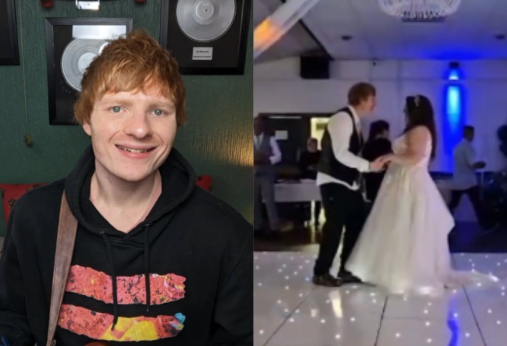 Amanda Barron e Ty Jones, il sosia di Ed Sheeran, si sono sposati