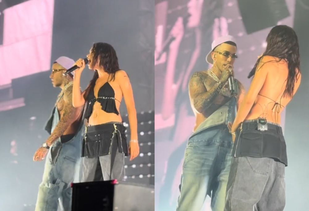 Sfera Ebbasta a San Siro con Elodie e la loro “Anche Stasera”