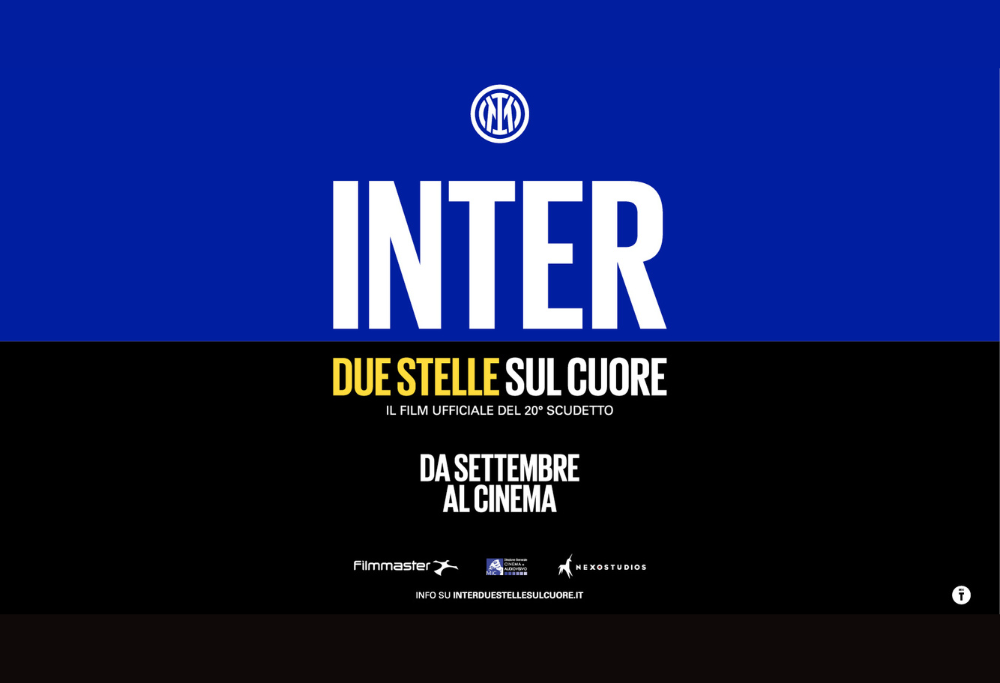 A settembre arriva al cinema “INTER. DUE STELLE SUL CUORE"