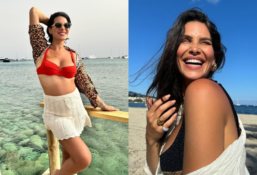 Ludovica Valli a Ibiza: vacanza impegnativa coi figli