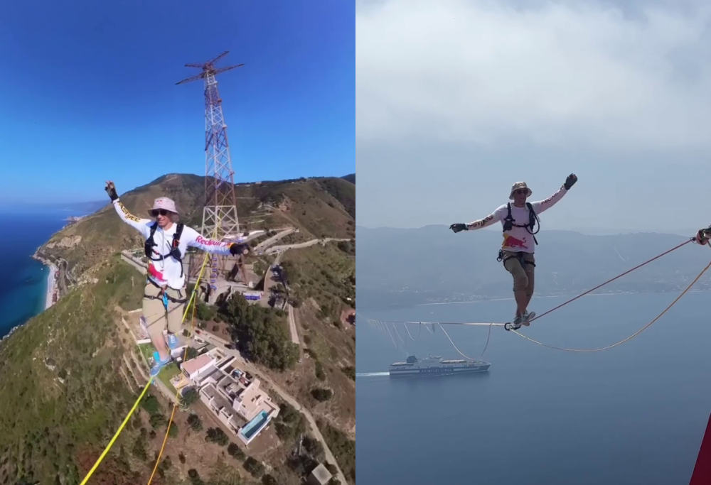 Jaan Rose: primo ad attraversare lo stretto di Messina a piedi