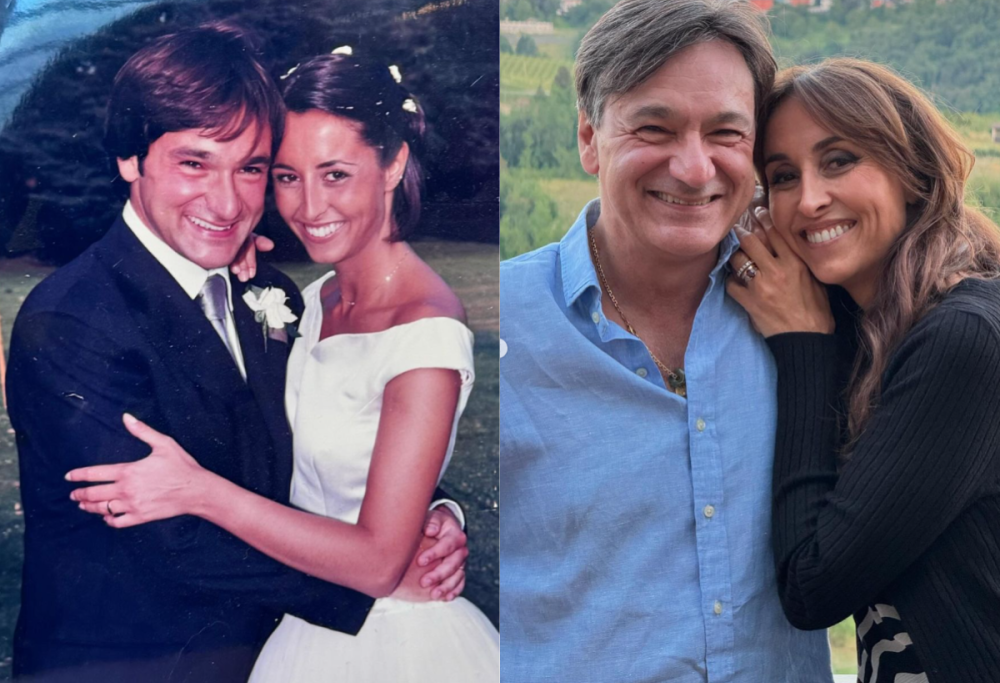 Fabio Caressa, dedica a Benedetta Parodi: “25 anni che ti amo”