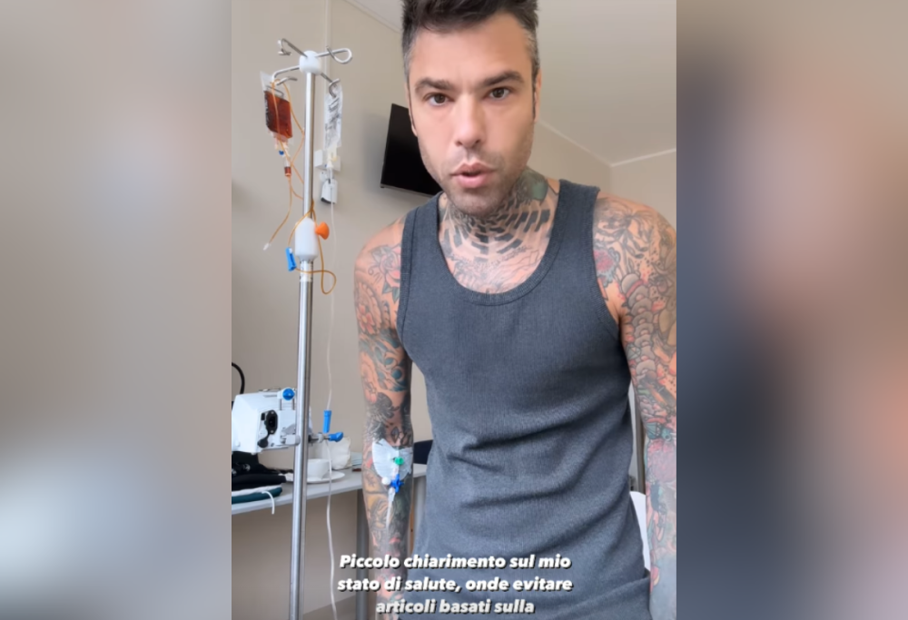 Fedez rassicura i fan: "Piccolo chiarimento sulla mia salute"