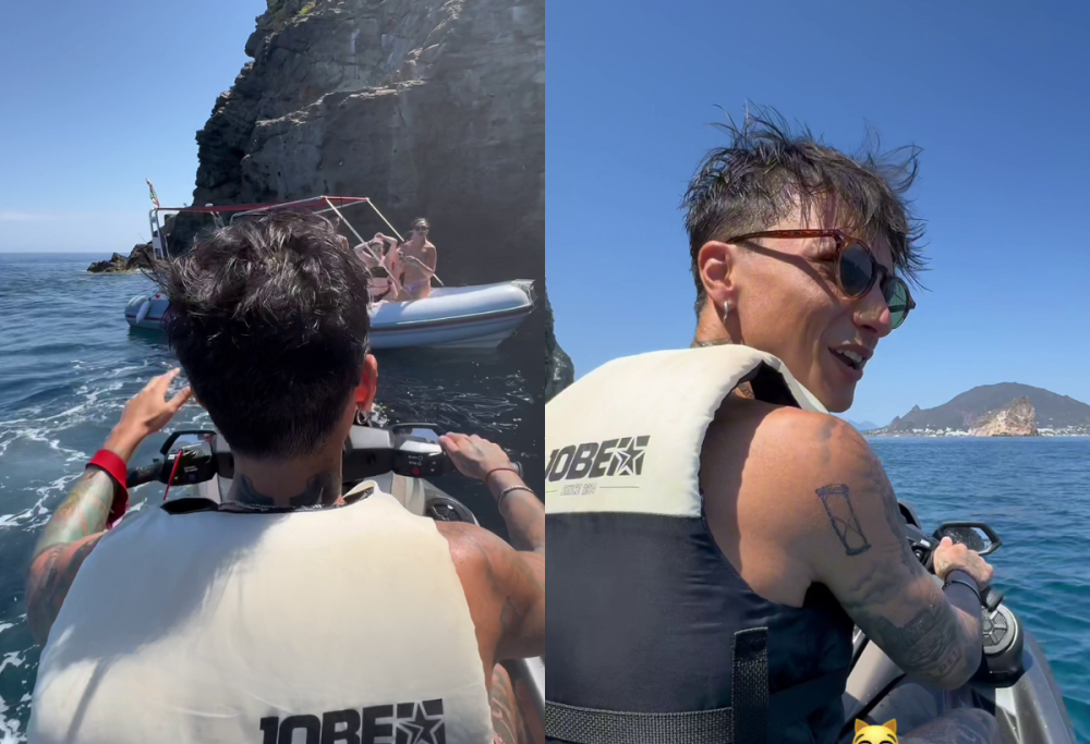 Ultimo in moto d’acqua incontra le fan: “Ti prego, non andare!”