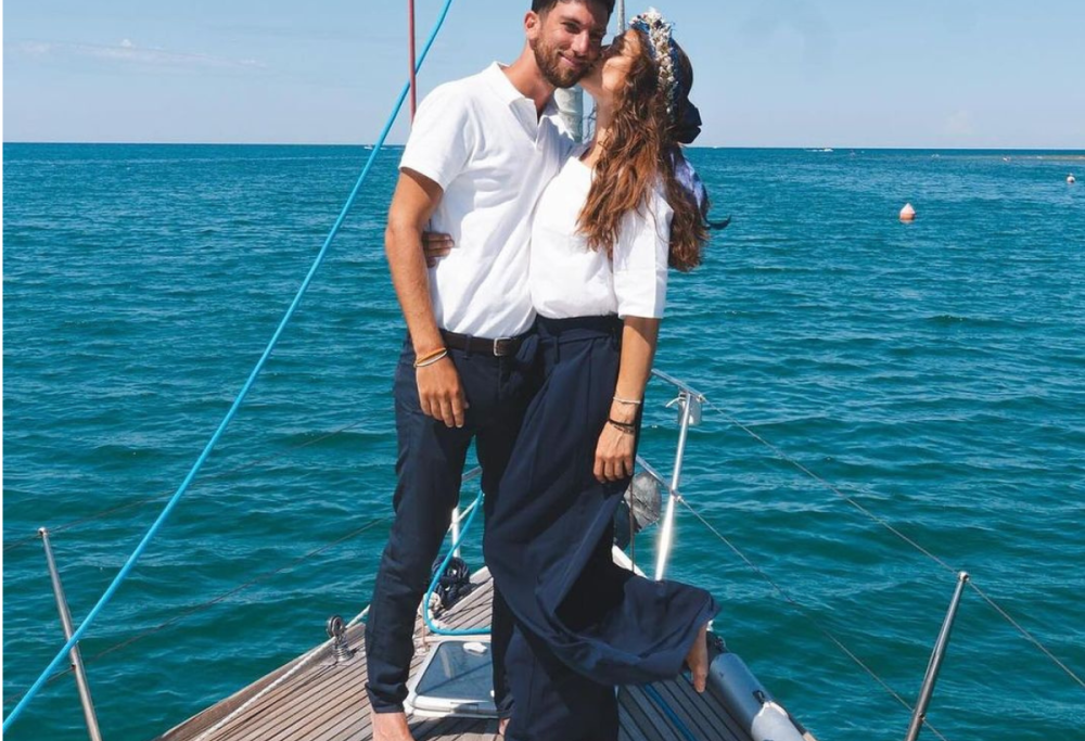 Andrea e Camilla e le loro avventure in barca a vela sui social