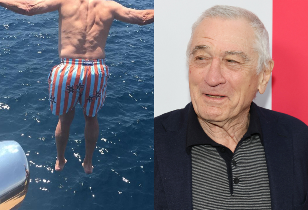 Robert De Niro celebra gli 81 anni con un tuffo di 9 metri