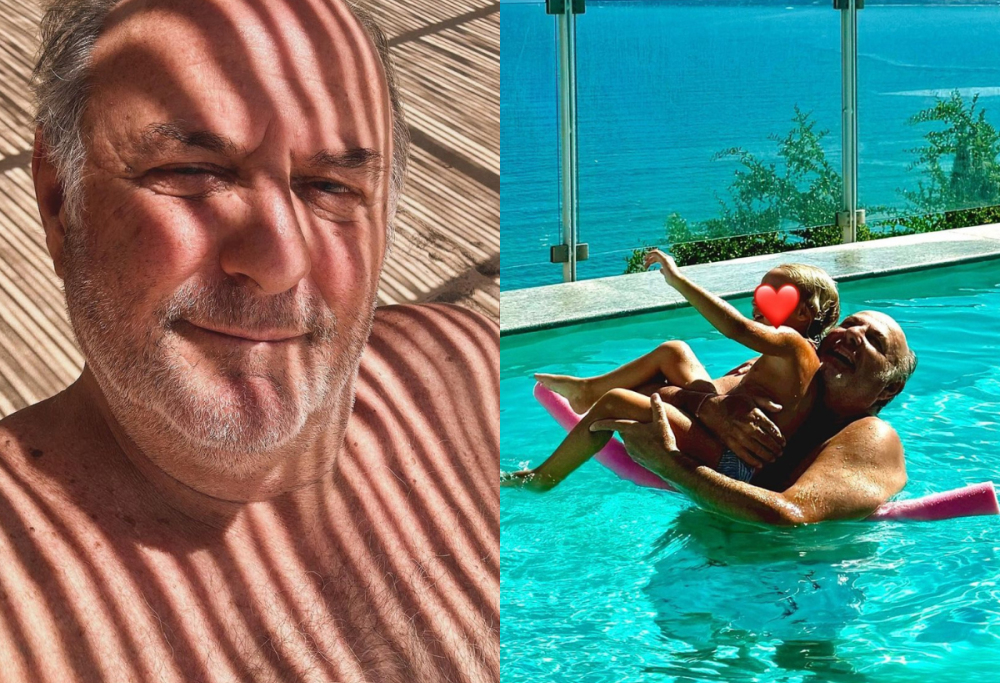 Gerry Scotti in versione nonno: dolcissimo scatto con la nipotina