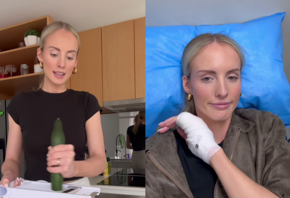 Trend allarme su TikTok: “Attenti con le mandoline”