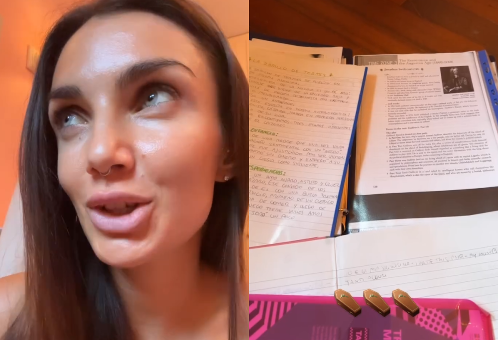 Elettra Lamborghini ritrova la lista delle cotte d'infanzia