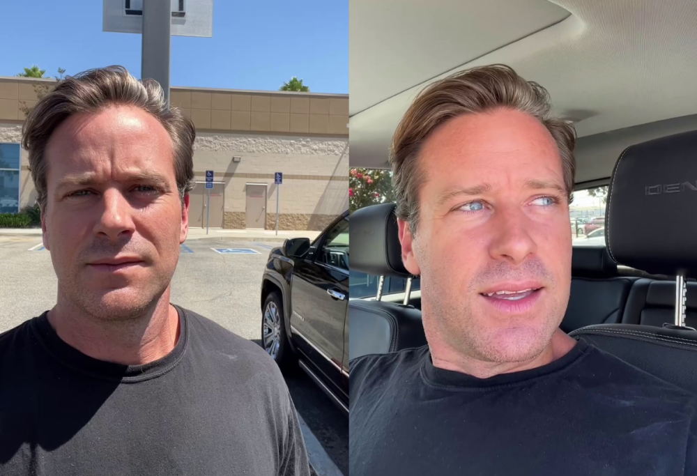 Armie Hammer in difficoltà finanziarie: “Vendo il mio pick-up”