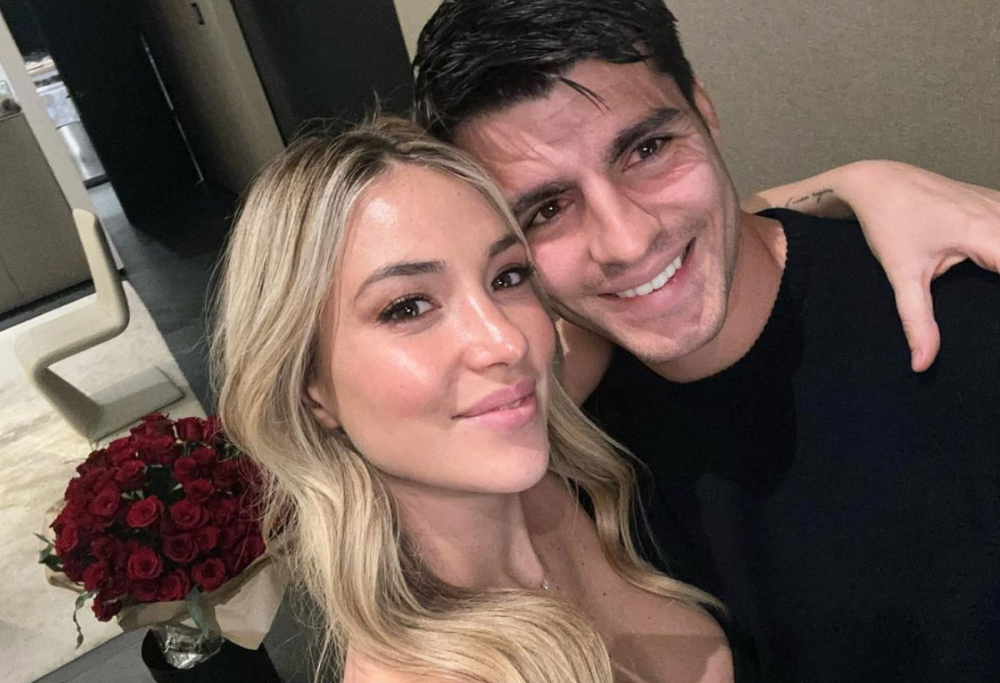 Alice Campello e Morata portano a scuola i figli: “Nessun sorriso”