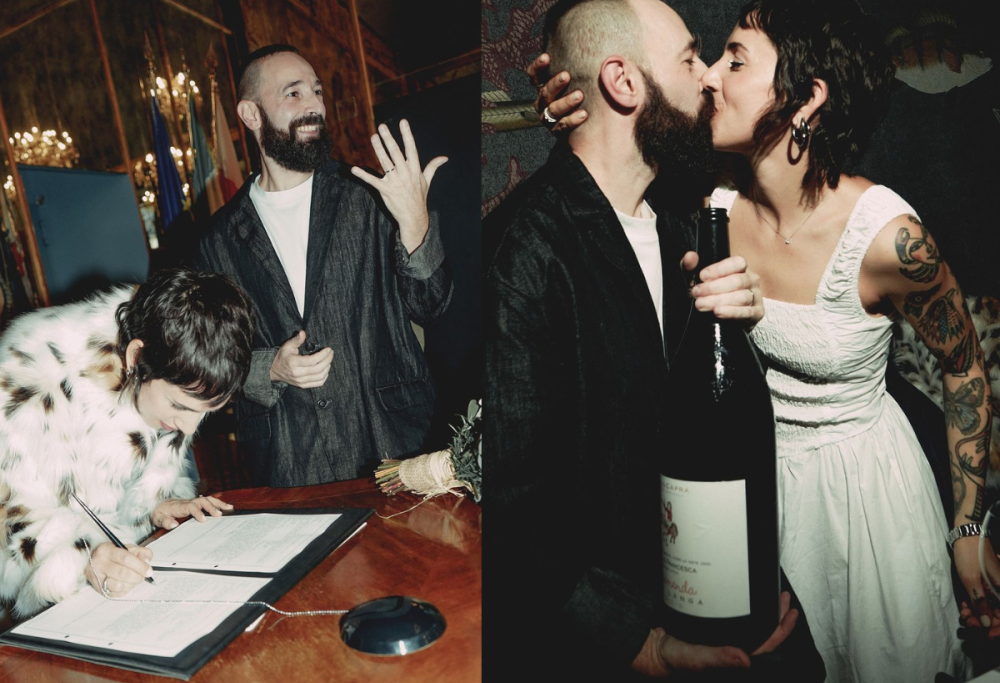 Coma_Cose: le foto del matrimonio a sorpresa celebrato a Milano