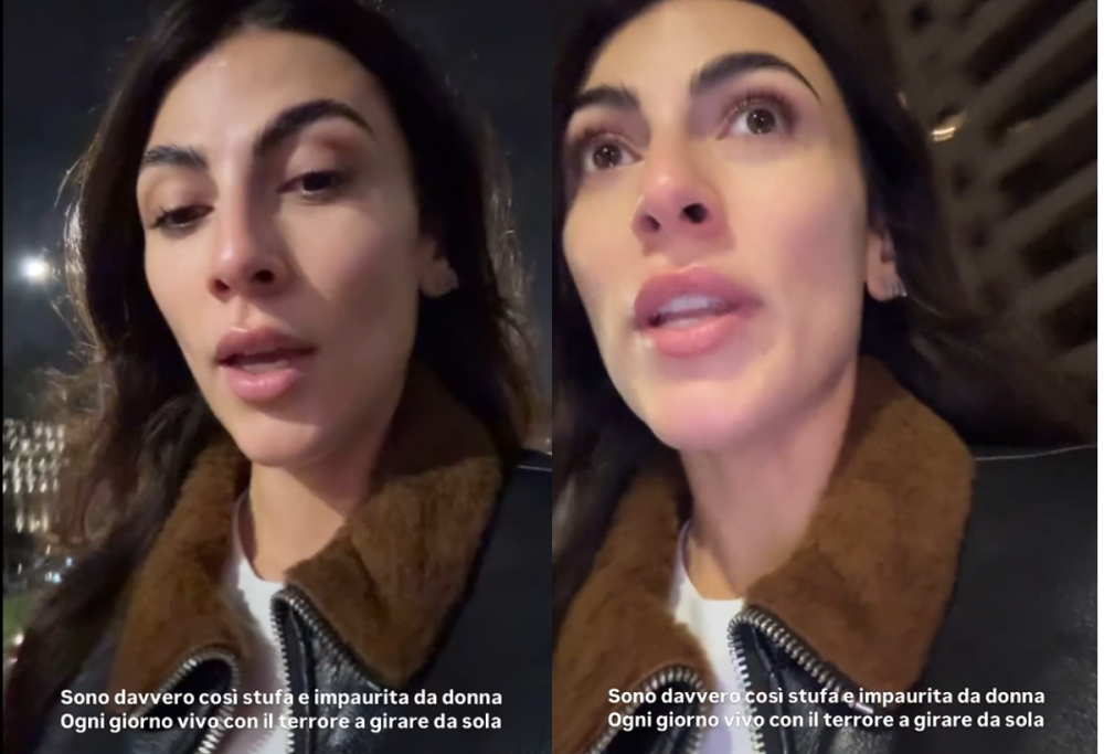 Giulia Salemi: “Milano non sicura, vivo con terrore di girare sola”