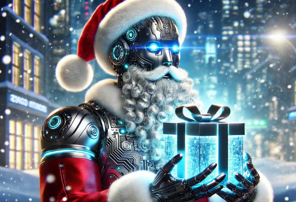 Il Babbo Natale del futuro: come l’AI lo immagina fino al 2050