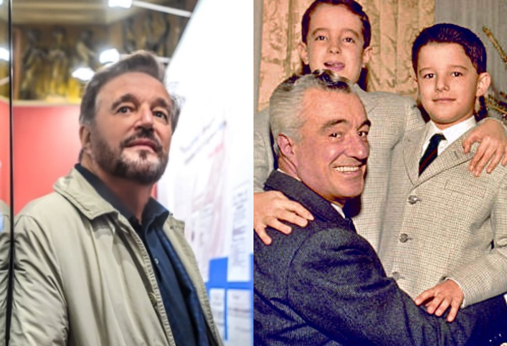 Christian De Sica: “Mio padre era bigamo, sono figlio dell’amante”
