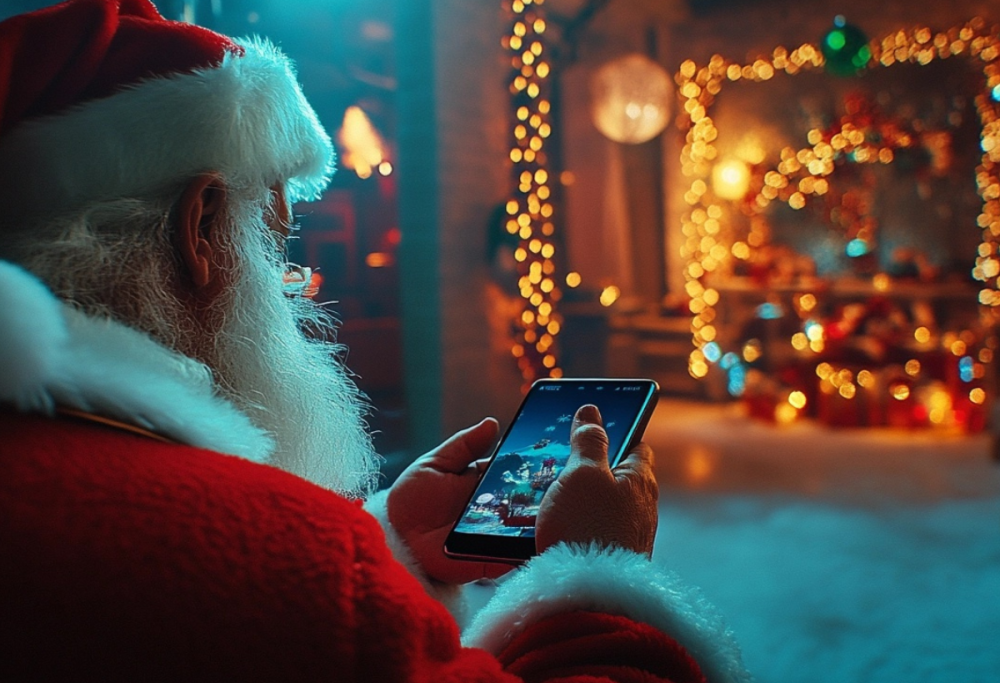 Una nuova funzione di ChatGPT ti permette di parlare con Babbo Natale