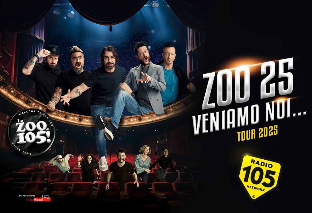 Partecipa al concorso, potresti vincere due biglietti per uno spettacolo de Lo Zoo di 105 a teatro
