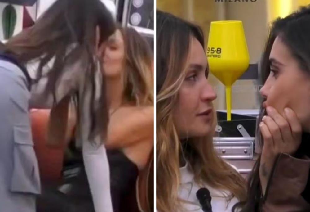 GF, baci bollenti nell’armadio tra Helena Prestes e Zeudi Di Palma