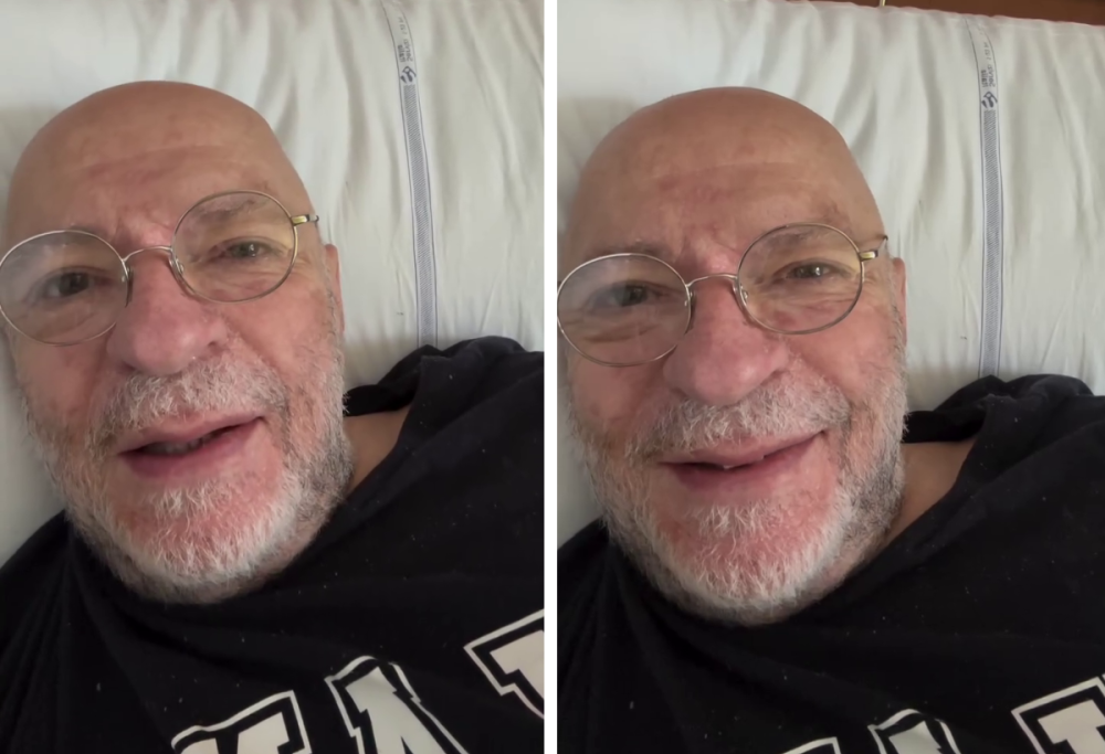 Platinette ricoverato: il video dall’ospedale e il messaggio ai fan