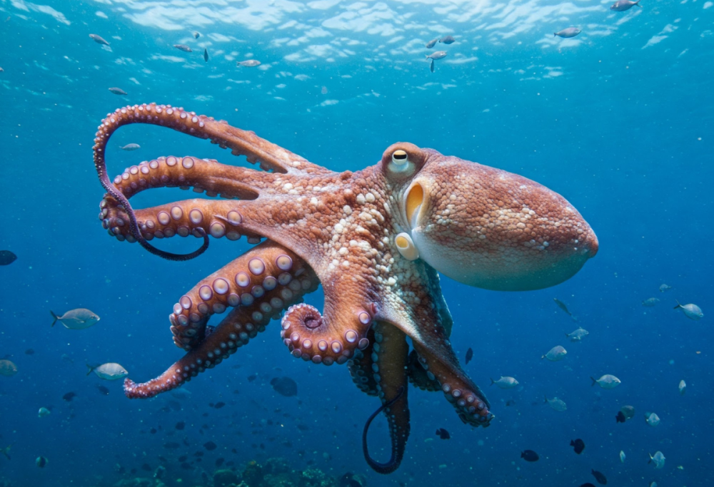 I polpi hanno origine aliena? La strana teoria di alcuni scienziati