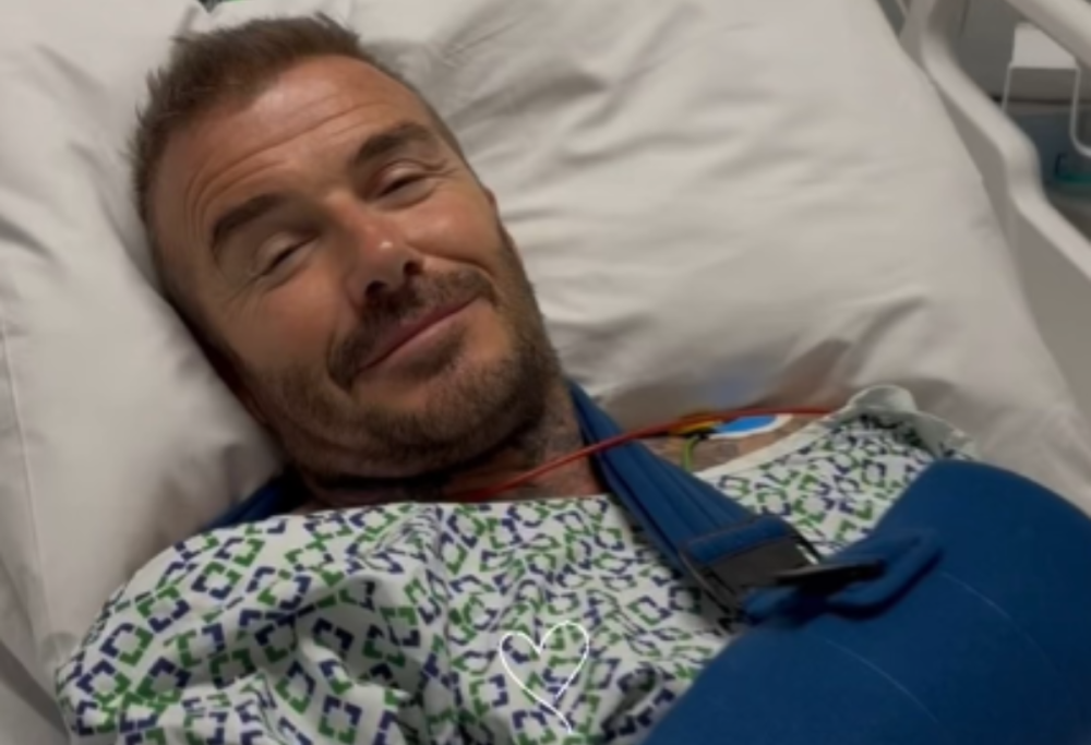 David Beckham ricoverato: il misterioso infortunio