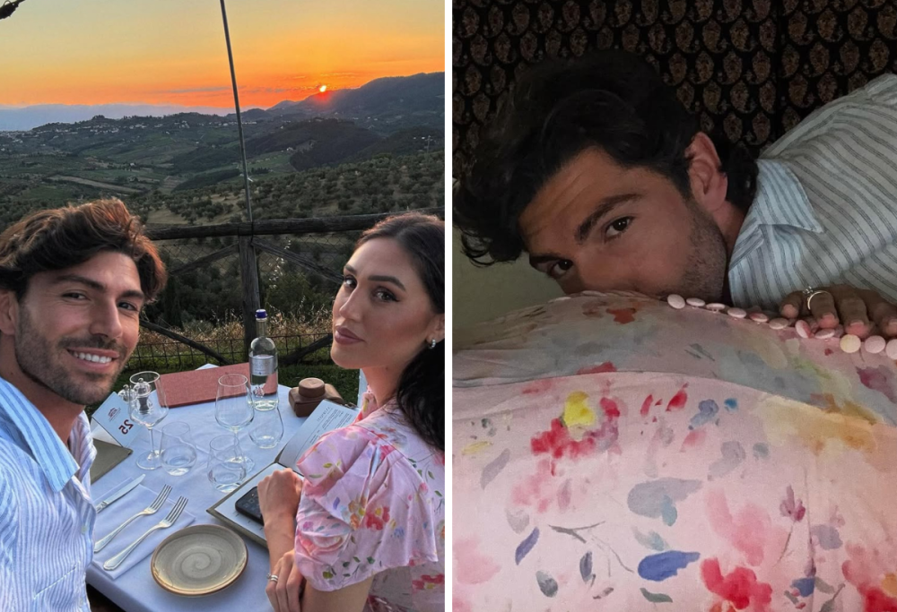 Cecilia Rodriguez e Moser: dolci foto per il primo anniversario