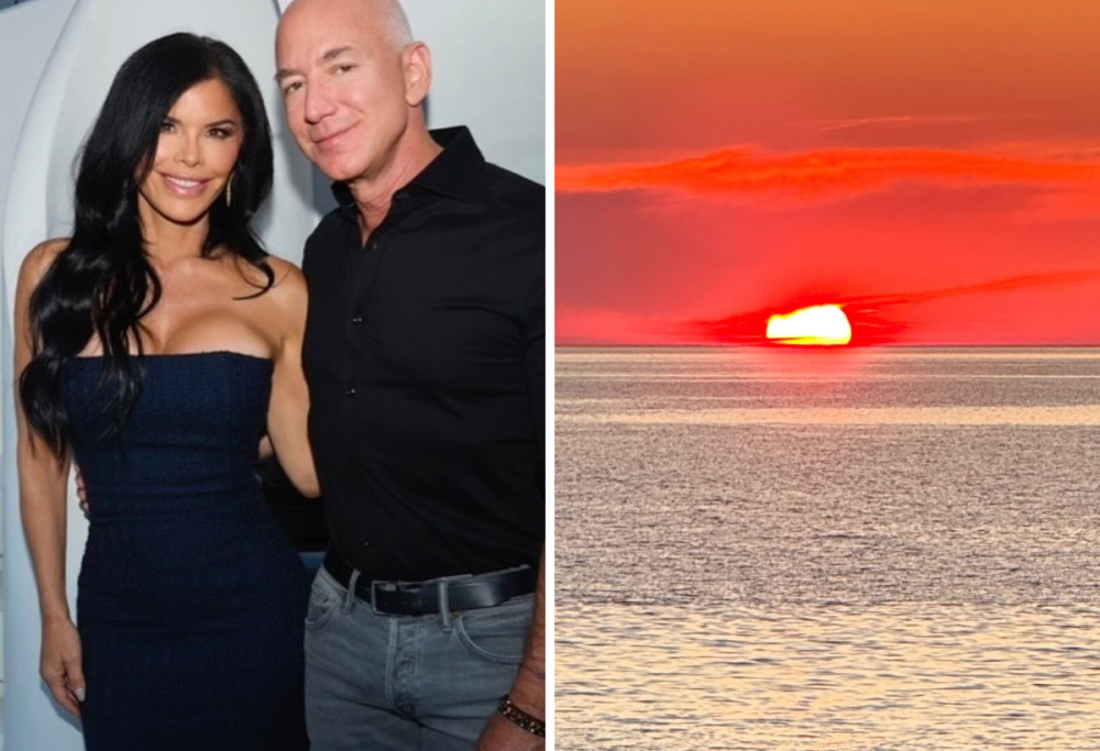 Jeff Bezos e Lauren Sanchez: luna di miele da sogno in Sicilia