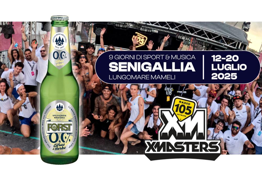 FORST 0,0% Citrus & Herbs al 105XMasters di Senigallia 