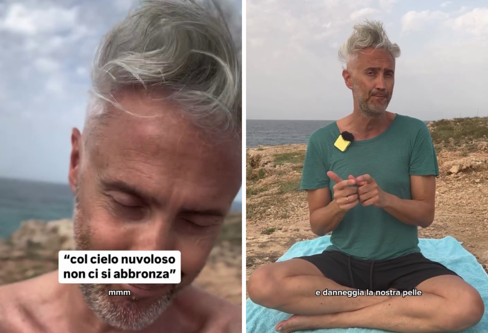 Davvero con il cielo nuvoloso non ci si abbronza e non ci si scotta?