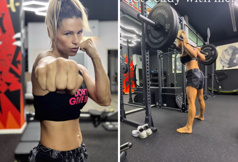 Michelle Hunziker, che fisico! Le foto dell’allenamento virale
