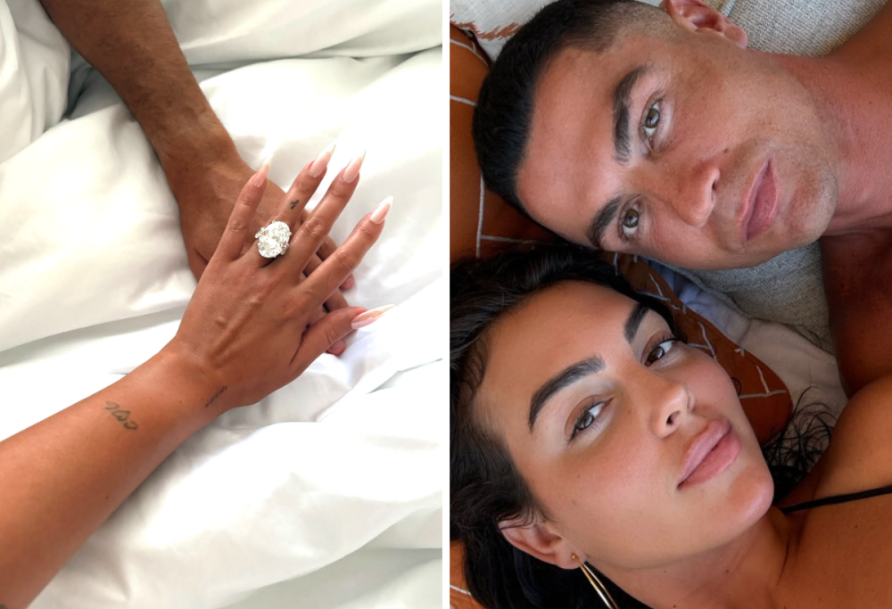 Cristiano Ronaldo e Georgina si sposano: il “Sì” è social